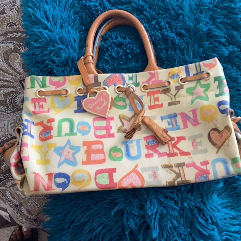 Small dooney & bourke multicolored purse